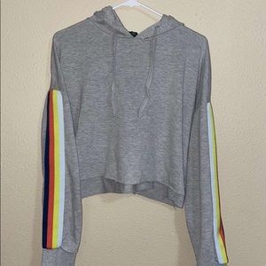 Cropped Target hoodie